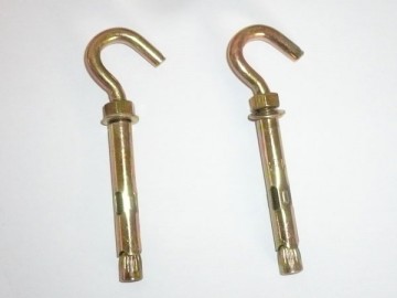 Hook bolt anchor