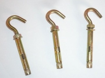 Hook bolt anchor