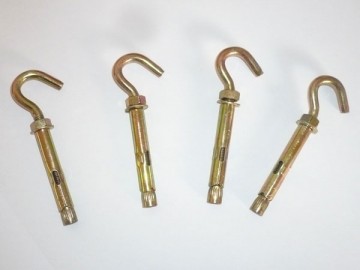 Hook bolt anchor